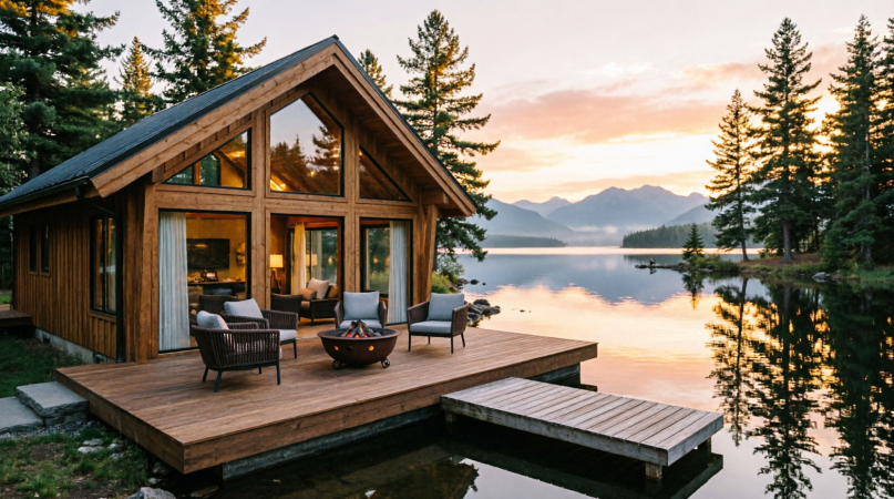 Experience the Perfect Waterfront Cabin Rental with Realaway Cabin Rental with Realaway