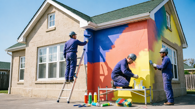 The True Value of Professional House Painting House Painting