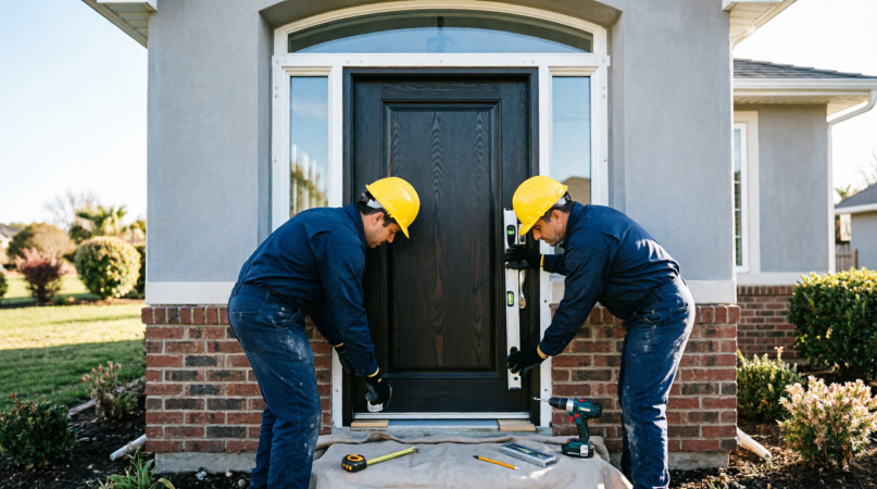 The Value of Premium Entry Door Installation Services entry door installation
